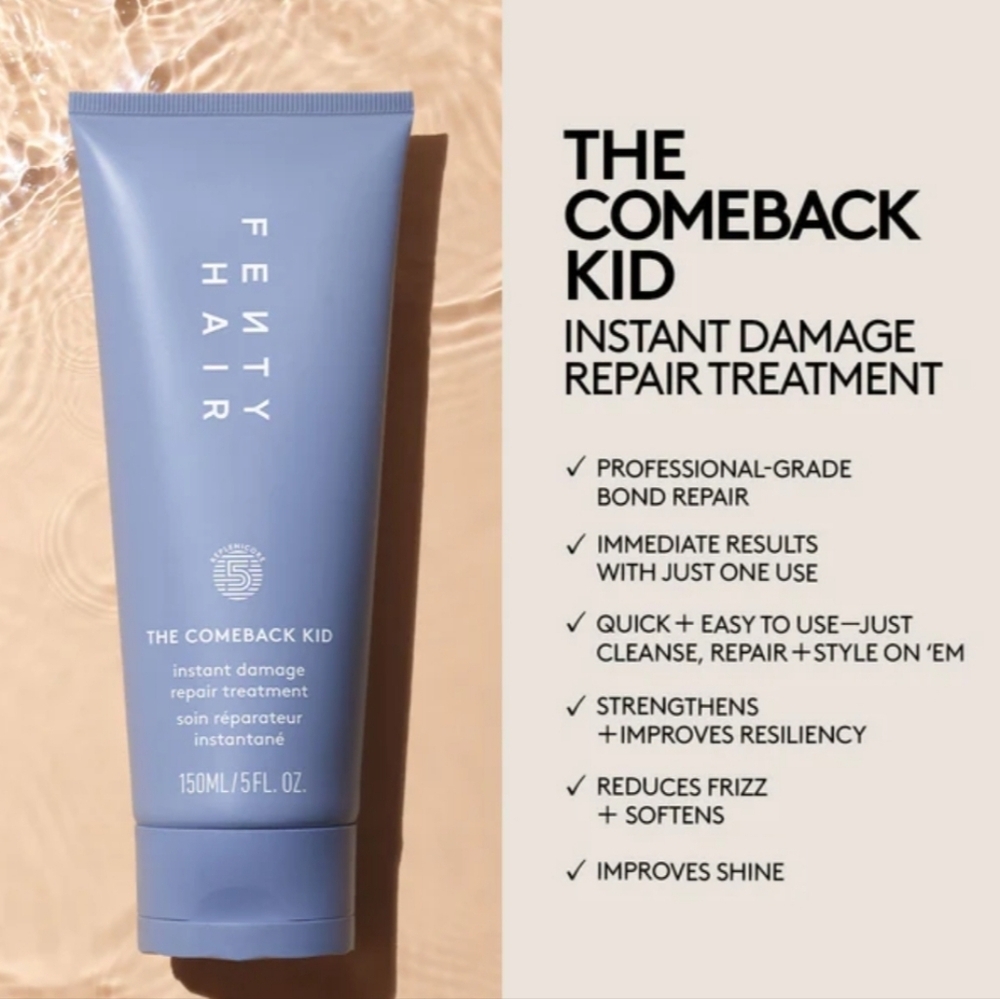 NWT Fenty Hair The Comeback Kid Instant Damage Repair Treatment Bond Builder 5oz